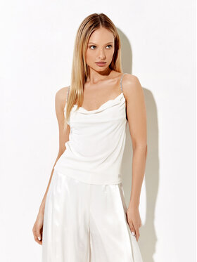 Rage Age Rage Age топ Shelby Бял Regular Fit