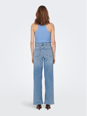 ONLY Jeans Hlače Madison 15282975 Modra Wide Leg