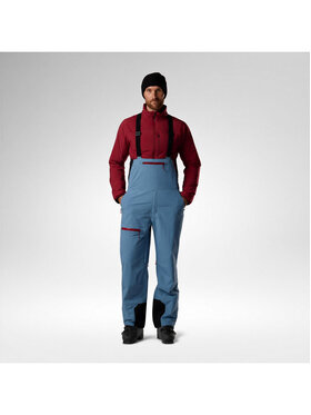 Rossignol Rossignol Spodnie narciarskie Outerlimits Insulated Bib Niebieski Relaxed Fit