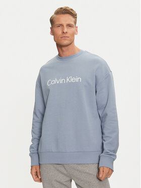 Calvin Klein Calvin Klein Majica dugih rukava Hero Logo K10K112956 Plava Comfort Fit