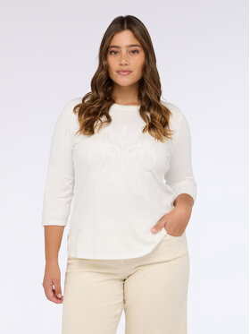 Fiorella Rubino Fiorella Rubino T-shirt G06HL008990N011 Bianco Regular Fit