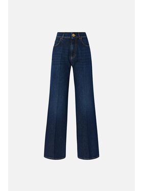 PINKO PINKO Jeansy Wanda Wide Leg Niebieski Regular Fit