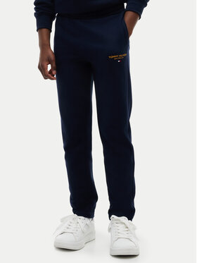Tommy Hilfiger Tommy Hilfiger Teplákové kalhoty Essential KB0KB10772 Tmavomodrá Regular Fit