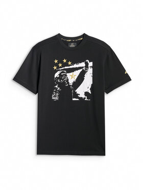4F 4F T-Shirt MOTOSPORTS 2026 Czarny Regular Fit
