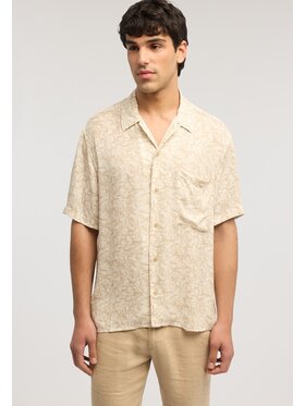 Trussardi Trussardi Koszula 5040N000047N0SB Kremowy Regular Fit