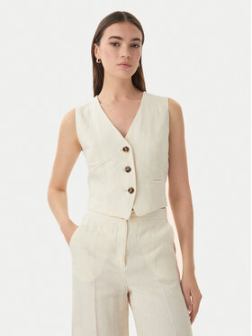 Marella Marella Uzvalka veste Veranda 2615151032 Écru Regular Fit