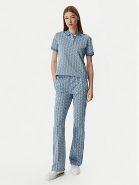 Lacoste Lacoste Долнище анцуг XF9313 Светлосин Regular Fit