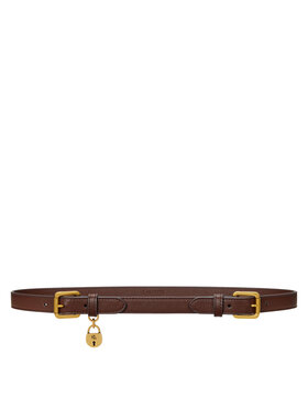LAUREN RALPH LAUREN LAUREN RALPH LAUREN Pasek Damski 412917963004 Brązowy
