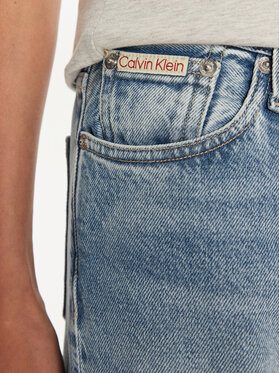 Calvin Klein Jeans Traperice J20J224036 Plava Mom Fit