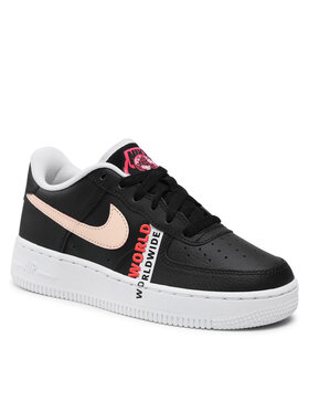 Nike Nike Sneakersy Air Force 1 Lv8 1 (Gs) CN8536 001 Czarny