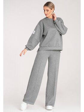 FIGL FIGL Tepláková souprava M1168 Šedá Regular Fit