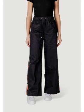 Desigual Desigual Παντελόνι γυναικείο PANT_PAISLEY_LACROIX Μαύρο Palazzo Fit