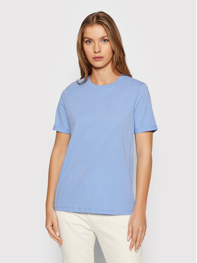 Pieces Pieces T-Shirt Ria 17086970 Niebieski Regular Fit