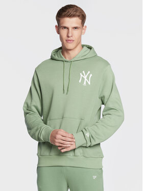 Hoodies and sweatshirts New Era New York Yankees Logo Infill Grey Hoodie  Grey