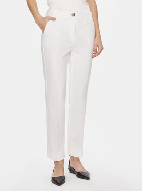 Marella Marella Pantaloni chino Matteo 2413781014 Bianco Slim Fit