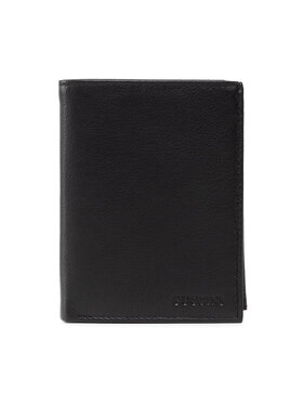 Puccini Puccini Голям мъжки портфейл G003 Черен