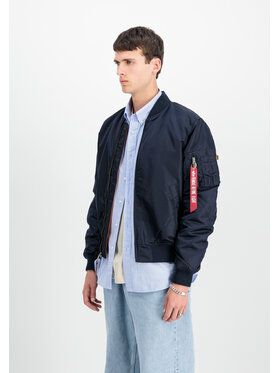 Alpha Industries Alpha Industries Kurtka bomber MA-1 VF 59 Bomber Jacket Błękitny Slim Fit