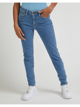 Lee Lee Jeansy SCARLETT Niebieski Skinny Fit