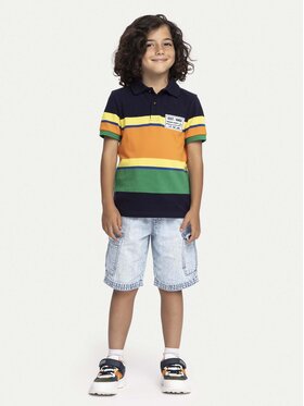 Original Marines Original Marines Дънкови шорти DEP2221B Син Regular Fit
