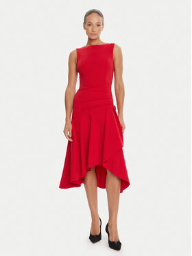Rinascimento Rinascimento Coctailkleid CFC0125337003 Rot Regular Fit