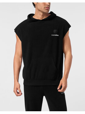 Plein Sport Plein Sport Gilet 24051 Nero Straight Fit
