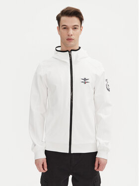 Aeronautica Militare Aeronautica Militare Μπουφάν μεταβατικό 251AF497F559 Λευκό Regular Fit