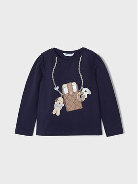 Mayoral Mayoral Bluză 4.013 Bleumarin Regular Fit