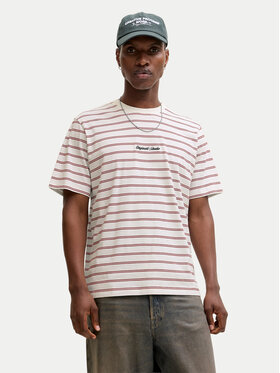 Jack & Jones Jack & Jones Футболка Norrebro Stripe 12291021 Écru Regular Fit