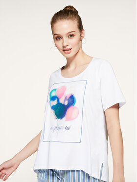 Persona by Marina Rinaldi Persona by Marina Rinaldi T-shirt Valdo 1971140 Bijela Regular Fit