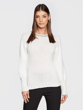 Fabiana Filippi Fabiana Filippi Sweater MAD222W109 Fehér Regular Fit