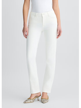 Liu Jo Liu Jo Pantaloni di tessuto UA5079T181610701 Bianco Slim Fit