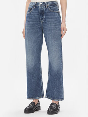 Tommy Hilfiger Tommy Hilfiger Τζιν Loose Straight Rw Klo WW0WW40646 Μπλε Wide Leg