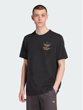 adidas adidas Koszulka techniczna Manchester United Czarny Loose Fit