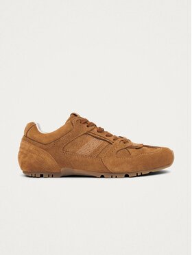 ALOHAS ALOHAS Sneakersy Tb.56 Suede Tan Leather Sneakers Brązowy