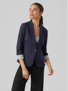 Vero Moda Vero Moda Marynarka Harukimo 10291043 Granatowy Regular Fit