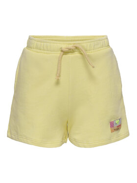 Kids ONLY Kids ONLY Спортни шорти Minna 15347958 Жълт Regular Fit