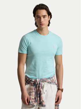 Polo Ralph Lauren Polo Ralph Lauren Tricou 710671438506 Turcoaz Custom Slim Fit