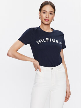 Tommy Hilfiger Tommy Hilfiger Póló WW0WW37864 Sötétkék Regular Fit