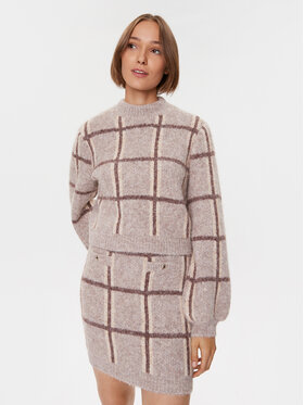 Guess Guess Пуловер W3BR78 Z3BP0 Бежов Regular Fit