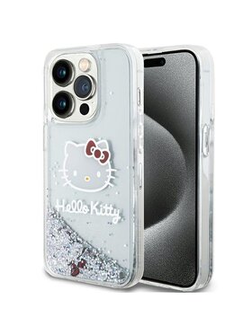 Hello Kitty Hello Kitty Etui na telefon iPhone 14 Pro Srebrny