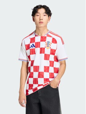 adidas adidas Koszulka techniczna 172370 Biały Slim Fit