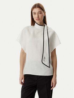 KARL LAGERFELD KARL LAGERFELD Bluzka B2W11015 Kremowy Loose Fit