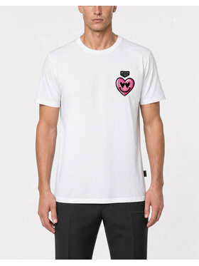 PHILIPP PLEIN PHILIPP PLEIN T-Shirt 31662 Bílá Regular Fit