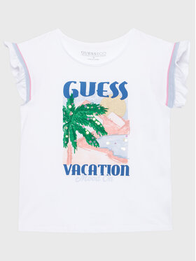 Guess Guess T-shirt J3GI26 K8HM0 Bianco Regular Fit
