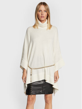 MICHAEL Michael Kors MICHAEL Michael Kors Poncho MF260HNCSN Beige Relaxed Fit