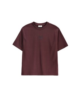 Coccodrillo Coccodrillo T-Shirt ZC6143201WGJ-017 Bordowy Regular Fit