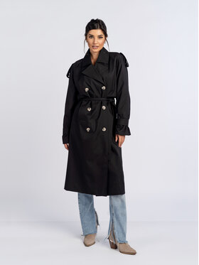 Salme Salme Trencz Amanda Czarny Regular Fit