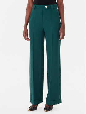 Maryley Maryley Riidest püksid 25IB563/43BI Roheline Regular Fit