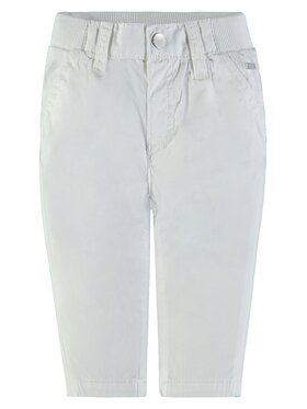 Kanz Kanz Spodnie materiałowe 1832824-1000 Biały Basic Fit