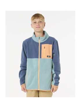 Rip Curl Rip Curl Bluza Raw Energy Block Fleece - Boy Niebieski Standard Fit